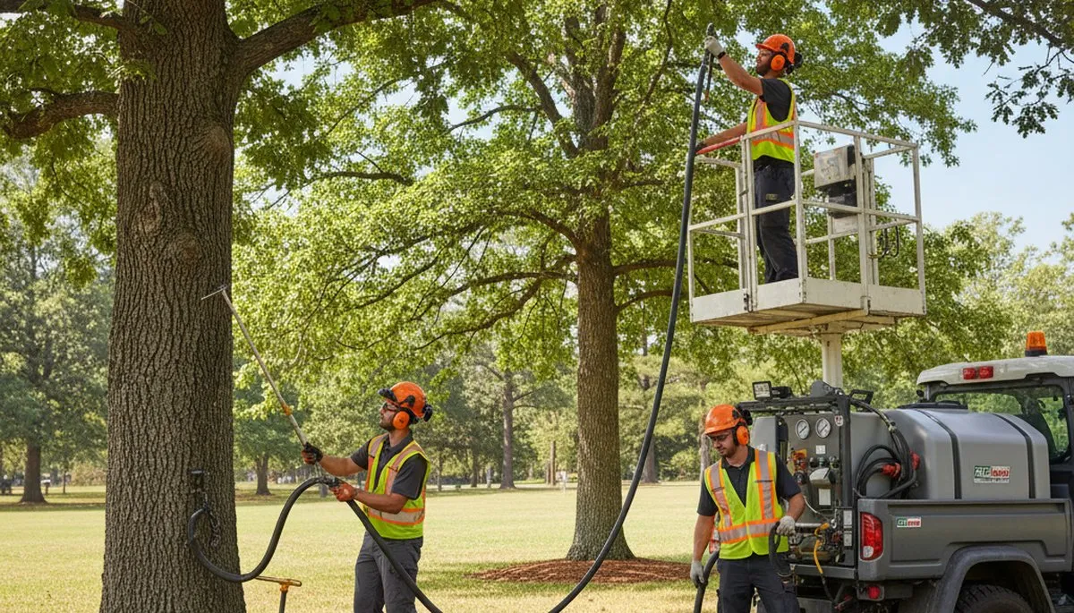 Tree fertilizing service for healthy trees in Harrisburg, PA by Arbor Tree Care