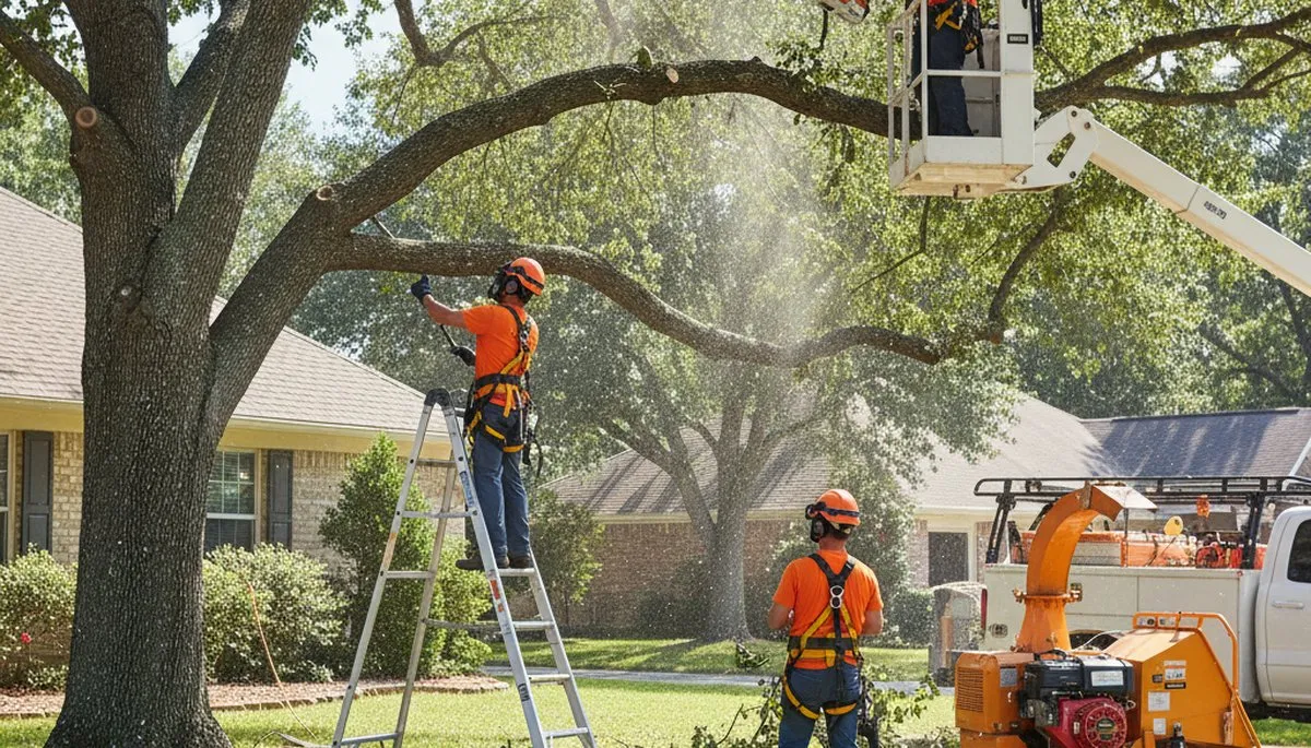 Tree trimming service in Harrisburg, PA for healthy, well-shaped trees on residential properties